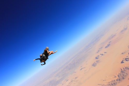 Jordan Wadi Rum Skydive
